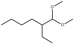 2-ETHYLHEXANAL DIMETHYL ACETAL Structural