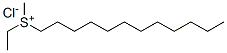 Sulfonium, dodecylethylmethyl-, chloride Structural