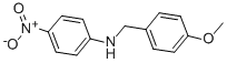 4-METHOXY-N-(4-NITROPHENYL)-BENZENEMETHANAMINE