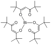 BISMUTH TRIS(2,2,6,6-TETRAMETHYL-3,5-HEPTANEDIONATE) Structural