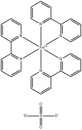 TRIS-(2,2'-BIPYRIDINE) FERROUS SULFATE,2,2''-Bipyridyl ferrous sulfate,2,2'-BIPYRIDINE FERROUS SULFATE