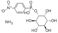 4-NITROPHENYL MYO-INOSITOL-1-PHOSPHATE, AMMONIUM SALT Structural