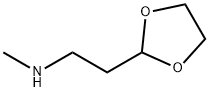 2-(N-METHYL-2-AMINOETHYL)-1,3-DIOXOLANE Structural