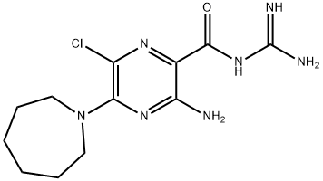 5-(N,N-HEXAMETHYLENE)-AMILORIDE Structural