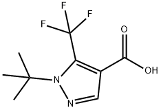 1-(TERT-BUTYL)-5-(TRIFLUOROMETHYL)-1H-PYRAZOLE-4-CARBOXYLIC ACID