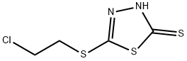 5-[(2-CHLOROETHYL)THIO]-1,3,4-THIADIAZOLE-2-THIOL