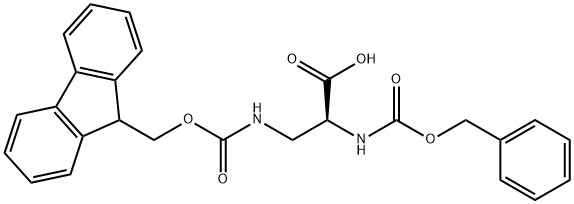 Z-DAP(FMOC)-OH Structural