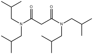 N,N,N'',N''-TETRAISOBUTYL-MALONAMIDE Structural