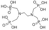 Ethylenebis(nitrilodimethylene)tetraphosphonic acid Structural Picture