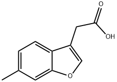 2-(6-METHYL-1-BENZOFURAN-3-YL) ACETIC ACID Structural