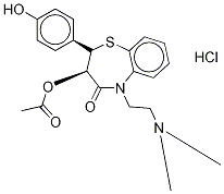 O-Desmethyl Diltiazem Hydrochloride Structural