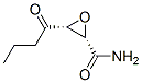 Oxiranecarboxamide, 3-(1-oxobutyl)-, cis- (9CI) Structural
