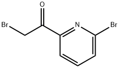 2-BROMO-1-(6-BROMO-PYRIDIN-2-YL)-ETHANONE Structural