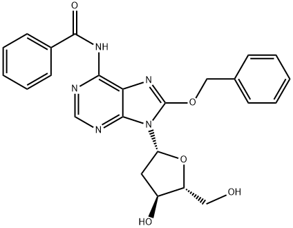 N6-BENZOYL-8-BENZYLOXY-2'-DEOXYADENOSINE