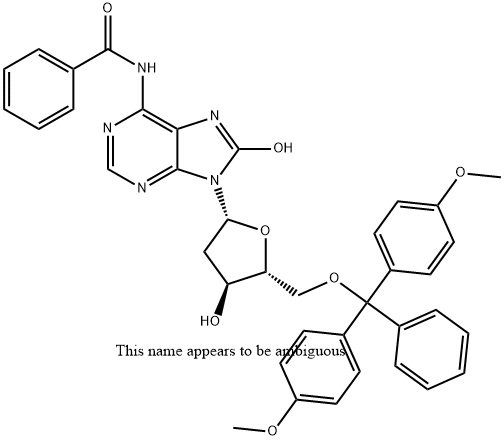 N6-BENZOYL-5'-O-(DIMETHOXYTRITYL)-8-HYDROXY-2'-DEOXYADENOSINE