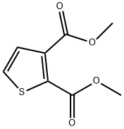 Dimethyl thiophene-2,3-dicarboxylate Structural