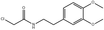 2-CHLORO-N-(2-(3,4-DIMETHOXYPHENYL)ETHYL)ACETAMIDE Structural