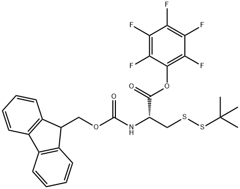 FMOC-CYS(TBUTHIO)-OPFP