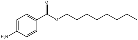 octyl 4-aminobenzoate Structural