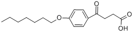 4-[4-(HEPTYLOXY)PHENYL]-4-OXOBUTANOIC ACID Structural