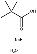 SODIUM TRIMETHYLACETATE HYDRATE Structural