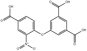 5-(4-CARBOXY-2-NITROPHENOXY)ISOPHTHALIC ACID Structural