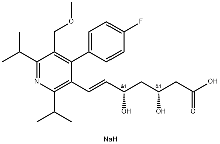 Cerivastatin sodium Structural