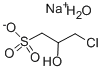 Sodium 3-chloro-2-hydroxypropanesulphonate hemihydrate Structural