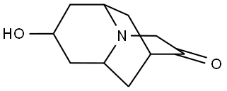 Hexahydro-8-Hydroxy-2, 6-Methano-2h-Quinolizin-3(4h)-One Structural