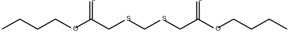 METHYLENEBIS(THIOGLYCOLIC ACID DI-N-BUTYL ESTER) Structural