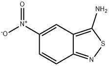 3-AMINO-5-NITRO-2,1-BENZISOTHIAZOLE Structural