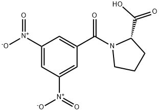 N-(3,5-Dinitrobenzoyl)-DL-proline Structural