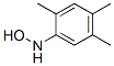 Hydroxylamine,  N-(2,4,5-trimethylphenyl)-  (8CI) Structural