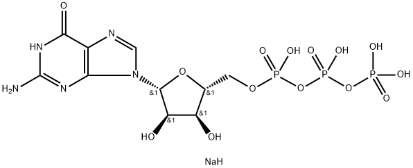 guanosine 5'-(tetrasodium triphosphate) Structural