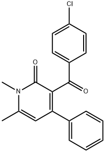 3-(4-Chlorobenzoyl)-1,6-dimethyl-4-phenyl-2(1H)-pyridinone