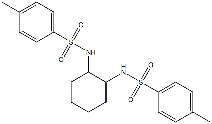 (1R,2R)-(+)-N,N'-DI-P-TOSYL-1,2-CYCLOHEXANEDIAMINE Structural