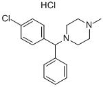 Chlorcyclizine hydrochloride Structural