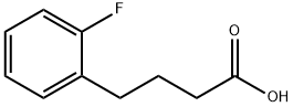 4-(2-FLUOROPHENYL)BUTANOIC ACID Structural