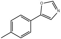 5-(4-METHYLPHENYL)-1,3-OXAZOLE Structural