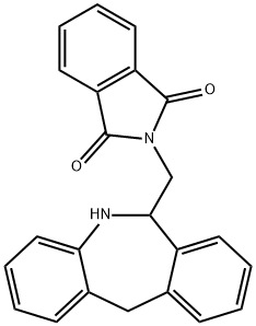 6-(Phthalimidomethyl)-6,11-dihydro-5H-dibenz[b,e]azepine Structural