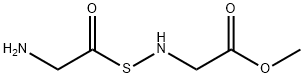 Glycine,  N-glycylthio-,  O-methyl  ester  (9CI) Structural