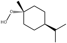 Hydroperoxide, 1-methyl-4-(1-methylethyl)cyclohexyl, trans- (9CI) Structural