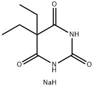 5,5-DIETHYLBARBITURIC ACID SODIUM SALT Structural