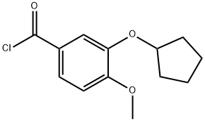 3-(CYCLOPENTYLOXY)-4-METHOXYBENZOYL CHLORIDE