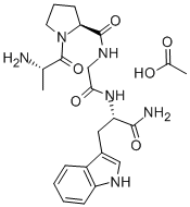 ALA-PRO-GLY-TRP-NH2 ACETATE SALT