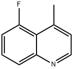 Quinoline, 5-fluoro-4-methyl- (9CI) Structural
