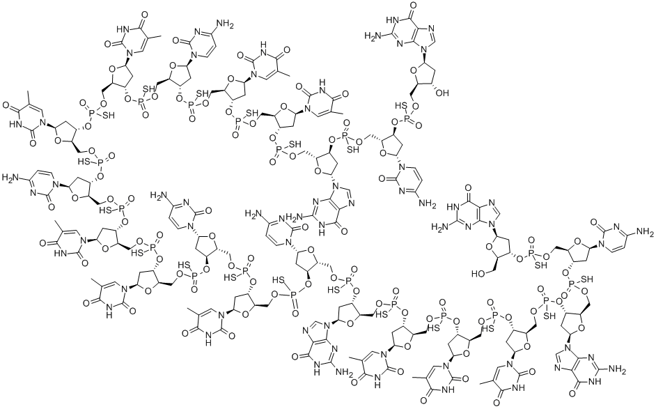 Fomivirsen Structural
