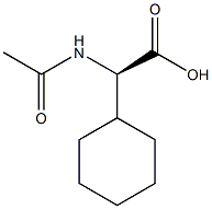 (R)-ACETYLAMINO-CYCLOHEXYL-ACETIC ACID Structural