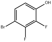 4-Bromo-2,3-difluorophenol Structural