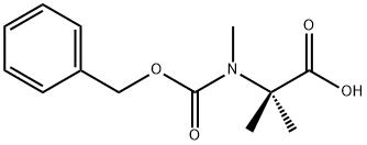 N-CARBOBENZYLOXY-N,2-DIMETHYLALANINE Structural